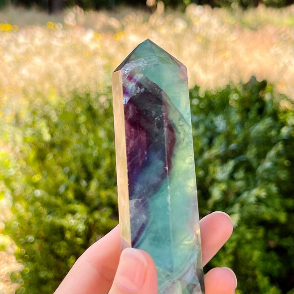 Rainbow Fluorite Tower