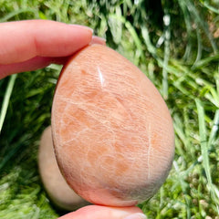 Peach Moonstone Egg