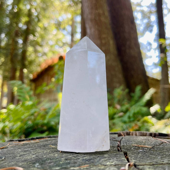 Clear Quartz Tower