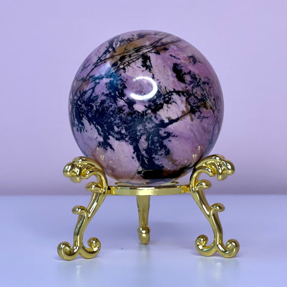 Rhodonite Sphere