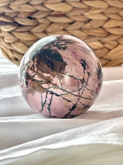 Rhodonite Sphere