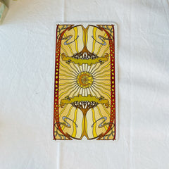 Golden Art Nouveau Tarot Cards Mini