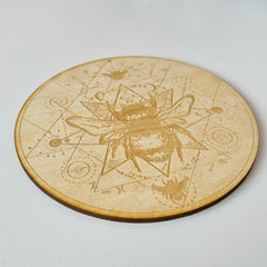 Honey Bee Crystal Grid