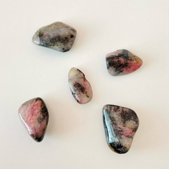 Rhodonite Tumbled Stones