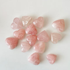 Rose Quartz Heart