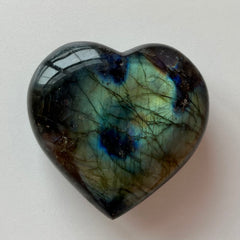 Labradorite Heart