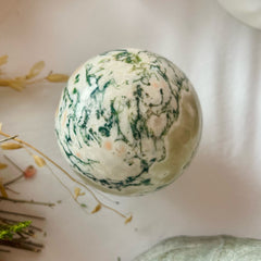 Moss Agate Sphere